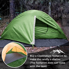 Clostnature Crux interior mesh walls improve ventilation on warm nights