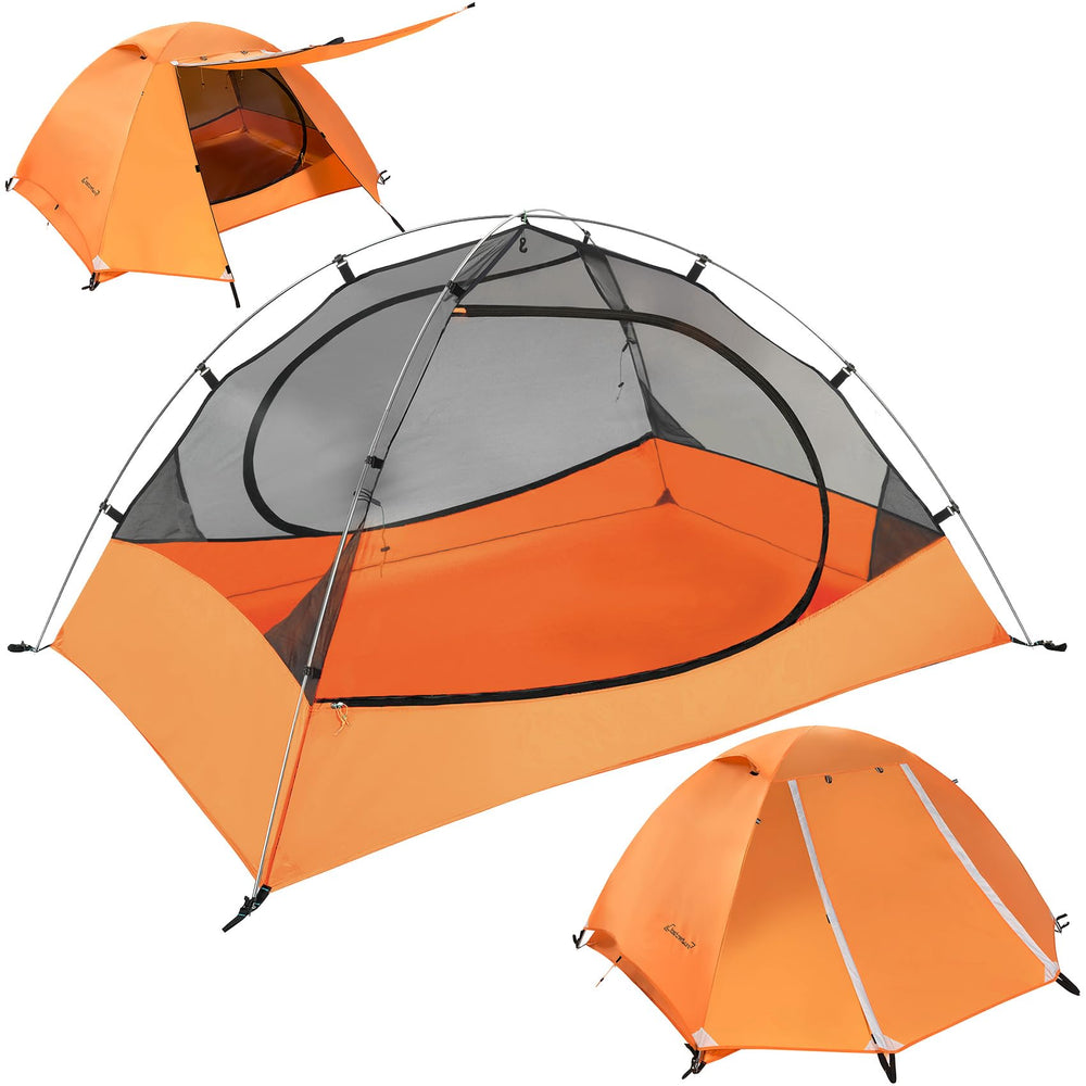 Clostnature Polaris 4P exterior ready for family car camping in light rain