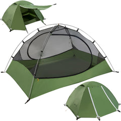 Clostnature Polaris front view shows waterproof outer shell for all-season camping