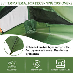 Clostnature Polaris tent interior-ventilation emphasizes mesh walls for airflow
