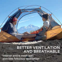 Clostnature Polaris tent waterproof-coating provides rain protection and durability