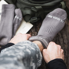 CloudLine merino wool socks moisture-wicking knit keeps feet dry in sweaty situations.