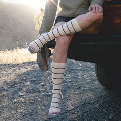 CloudLine Merino Wool Ul toe-seamless view highlights comfort and reduced irritation.