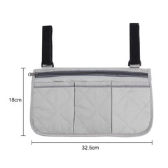 Cloudpower armrest storage bag with multiple pockets for organization.