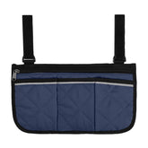 Cloudpower camping armrest storage bag front view with roomy pockets for quick access.