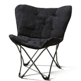 CNEIESD butterfly chair folded-design shows space-saving portability for small rooms