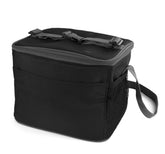 CNEIESD lunch cooler with lid open shows built in gel for on the go cooling