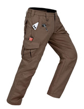 CNBQDD men's cargo pants ripstop front view for rugged outdoor work