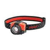 Coast FL85 twist-focus beam demonstrates adjustable flood to spot versatility.