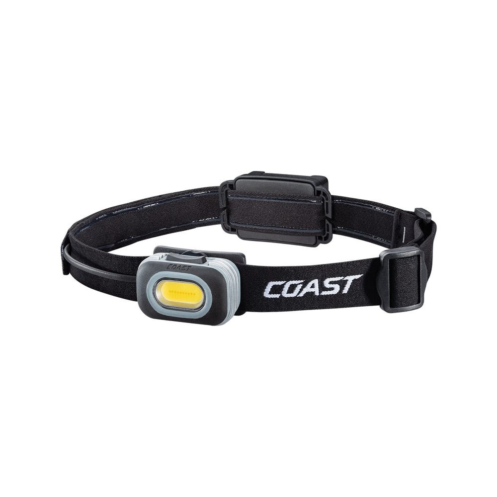 Coast RL10 headlamp front beam with variable control for precise brightness