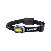 Coast RL10 headlamp front beam with variable control for precise brightness