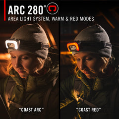 Coast RL35R white spot beam targets distant details precisely.