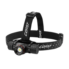Coast XPH34R Twist Focus beam transition for seamless short- and long-range lighting