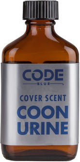 Code Blue Coon Urine bottle with label, field ready.