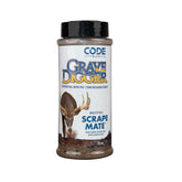 Code Blue Grave Digger Scrape Mate 12 oz pour action, long-lasting buck scent boost.