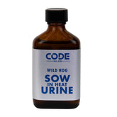 Code Blue Sow in Heat Hog Urine bottle, 2 oz