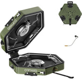 Cofiyard 2-burner stove folded compact for easy backpacking meals.