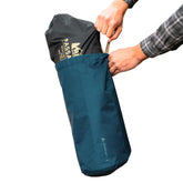 Coghlan's 15L Stuff Sack with drawstring closure secures gear on camping trips