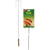 Coghlan's 41-inch safety camp fork close-up shows durable construction for rugged camping.