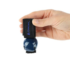 Coghlan's bear bell velcro strap attachment demonstrates easy securement to gear.