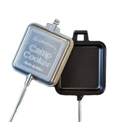 Coghlans camp cooker interior features non-stick ceramic surface