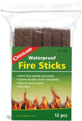 Coghlan's Fire Stick 5in front view for quick, odorless fire starting outdoors.