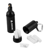 Coghlans Flint Wheel Firestarter cap assembly for camping.