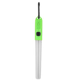 Coghlan's LED Lightstick Green front view highlighting a compact camping companion.