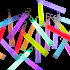 Coghlan's glow sticks close-up highlighting vibrant colors for group activities