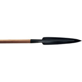 Cold Steel Assegai spear with sheath ready for transport and deployment.