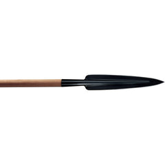 Cold Steel Assegai spear with sheath ready for transport and deployment.