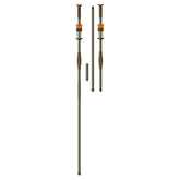 Cold Steel Big Bore 625 Blowgun 5ft, ready for precise outdoor use.