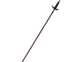Cold Steel MAA spear on an 81-inch polearm for reenactment display