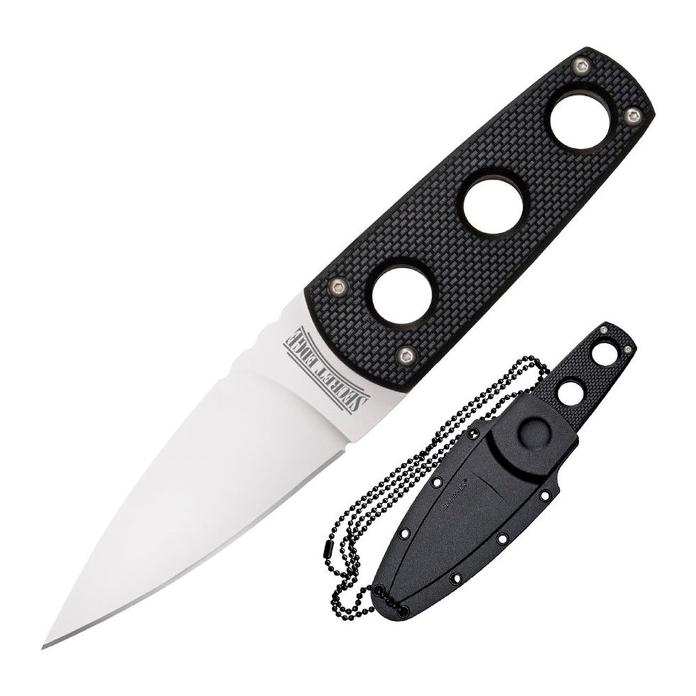 COLD STEEL Secret Edge fixed blade with AUS8A steel, 3.5" blade