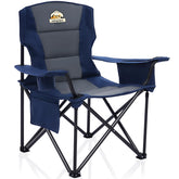 Colegence oversized camping chair blue open seat for relaxed outdoor lounging