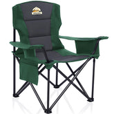 Colegence oversized folding camping chair with wide seat for comfortable outdoors