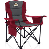 Colegence oversized folding camping chair provides spacious outdoor seating.