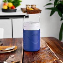 Coleman 1-Gallon Water Jug durable shell shown for camping and tailgating use.