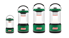 Coleman 1000L LED Lantern endures impacts up to 2 meters for rugged outdoor use.