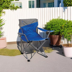 Coleman Big-N-Tall chair with a 24-inch seat for roomy comfort.