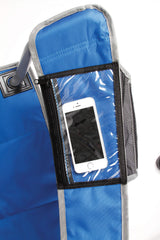 Coleman Big-N-Tall chair drains water from seat and cup holder.