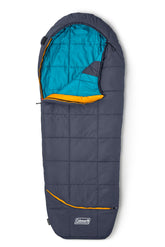 Coleman Big Bay headrest view showing cinched hood for warmth and neck support.