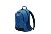 Coleman Chiller Backpack Front View showing 28-can capacity for beach trips.