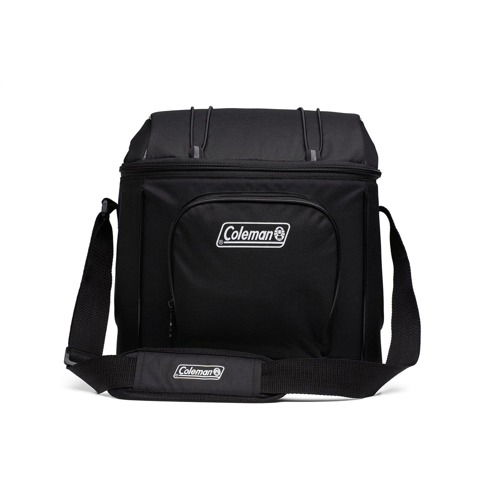 Coleman Chiller 16-Can Soft Cooler exterior made with recycled fabric for sustainable outings.