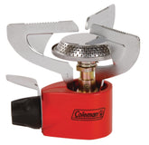 Coleman Classic 1-Burner Stove folded for ultra-light packing and travel
