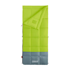 Coleman Kompact 30°F sleeping bag packed in compressible sack for easy travel