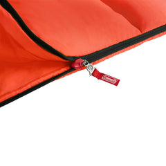 Coleman Kompact sleeping bag no snag ZipPlow zipper for smooth use