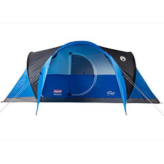 Coleman Montana hinged door provides easy, quick campground access.
