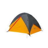 Coleman PEAK1 premium backpacking tent front view highlights spacious interior for comfortable camping.