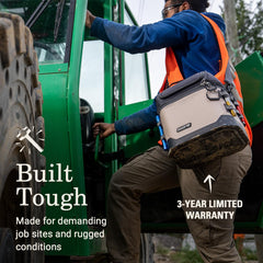 Coleman Pro Soft Cooler exterior and interior insulation preserves meals on camping trips